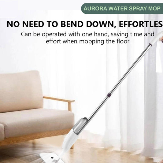 360 Rotating Spray Mop-Dual Fabric
