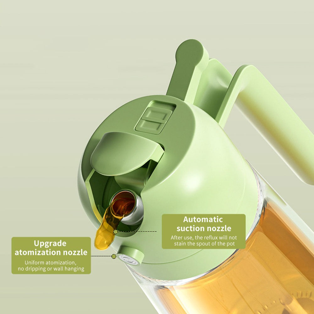2 in 1 Oil Sprayer Bottle Kitchen Tool