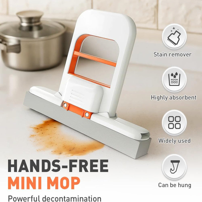 Foldable Desktop Mini Sponge Mop