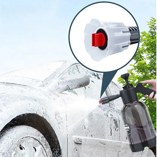 Hand Pump Foam Car Wash Sprayer Bottle, Air Pressure Car Sprayer