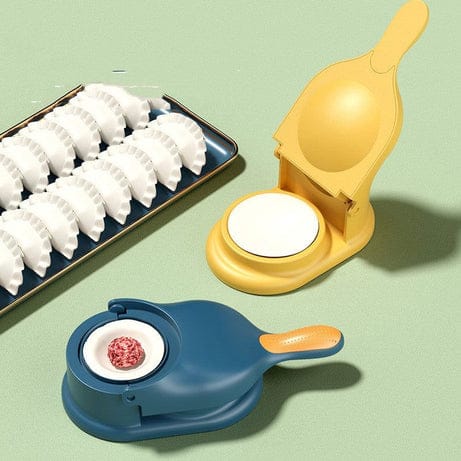 2-in-1 Manual Dumpling Maker & Dough Press Machine |