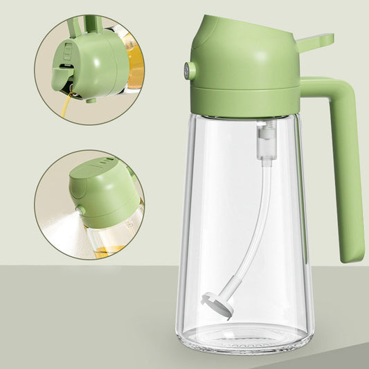 2 in 1 Oil Sprayer Bottle Kitchen Tool