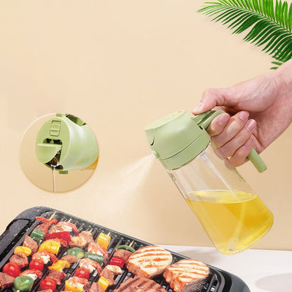 2 in 1 Oil Sprayer Bottle Kitchen Tool